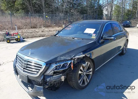 2015 Mercedes-Benz S 550 4Matic from USA, damaged, VIN WDDUG8FB1FA186936
